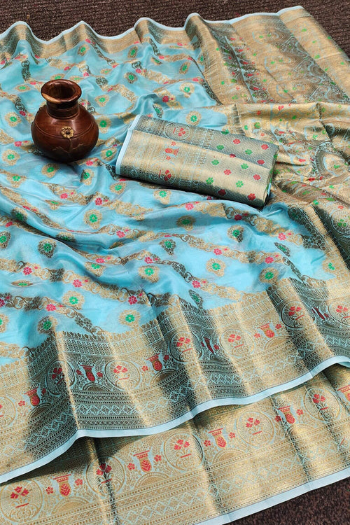 rajyogam organza silk saree surat