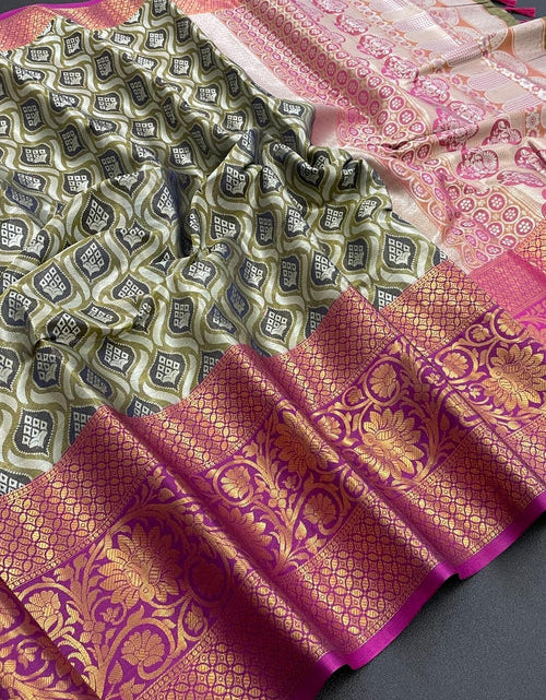 Load image into Gallery viewer, rajyogam kanjivaram silk saree surat
