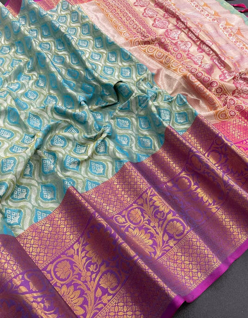 Load image into Gallery viewer, rajyogam kanjivaram silk saree surat
