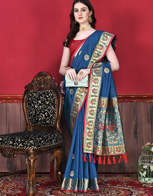 Load image into Gallery viewer, rajyogam paithani silk saree surat
