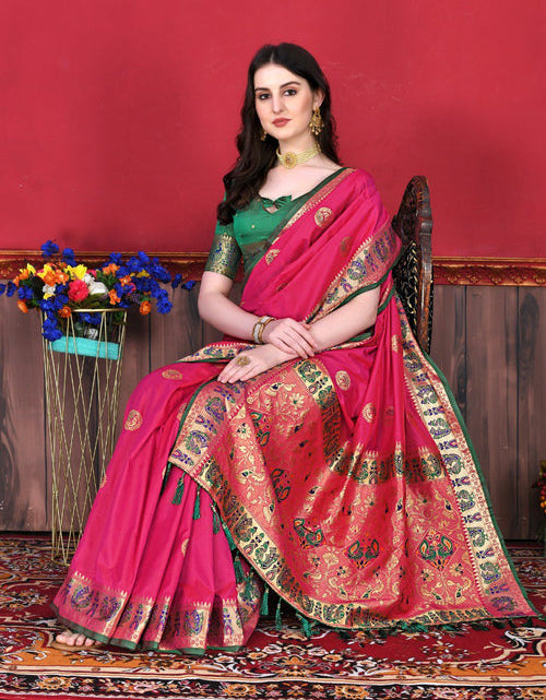 Load image into Gallery viewer, rajyogam paithani silk saree surat
