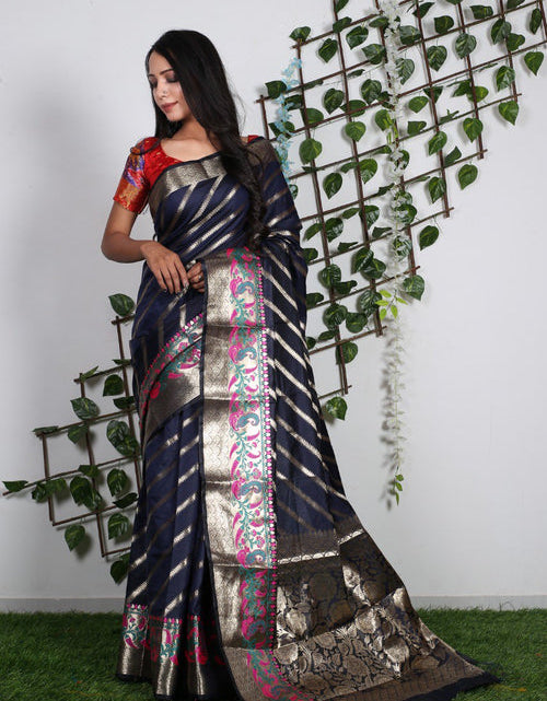 Load image into Gallery viewer, rajyogam banarasi silk saree surat
