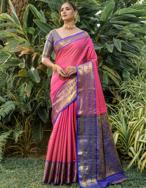 Load image into Gallery viewer, rajyogam banarasi silk saree surat
