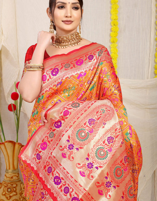 Load image into Gallery viewer, rajyogam paithani silk saree surat
