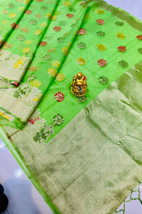 rajyogam organza silk saree surat