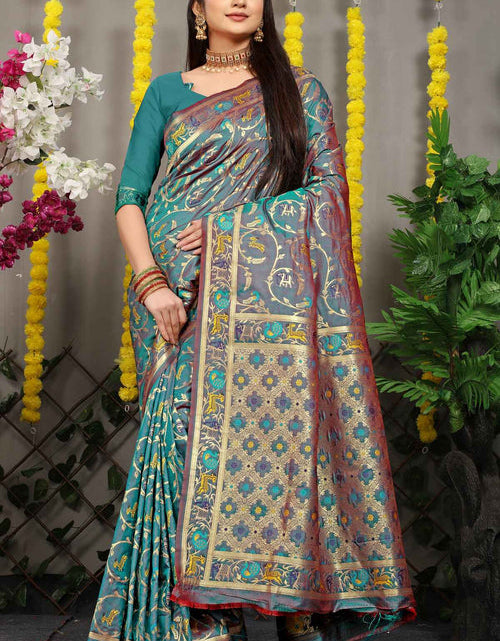 Load image into Gallery viewer, rajyogam banarasi silk saree surat
