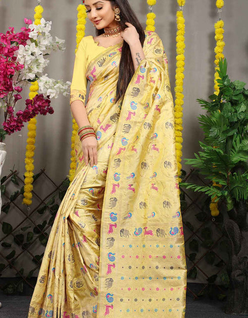 Load image into Gallery viewer, rajyogam banarasi silk saree surat
