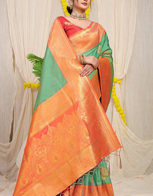 Load image into Gallery viewer, rajyogam banarasi silk saree surat
