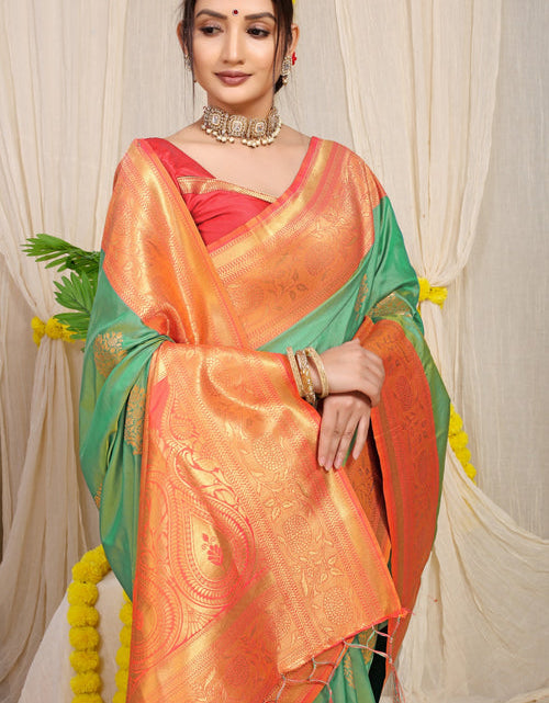 Load image into Gallery viewer, rajyogam banarasi silk saree surat
