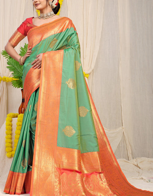 Load image into Gallery viewer, rajyogam banarasi silk saree surat
