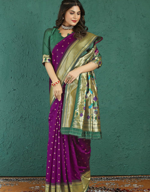 Load image into Gallery viewer, rajyogam paithani silk saree surat
