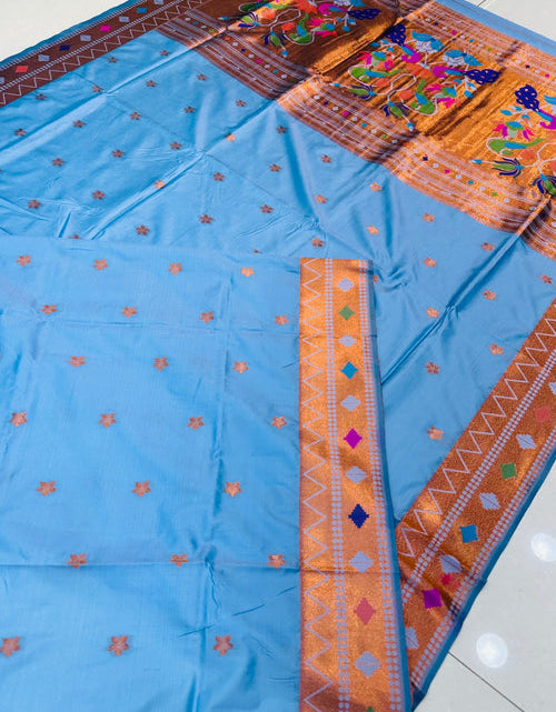 Load image into Gallery viewer, rajyogam paithani silk saree surat
