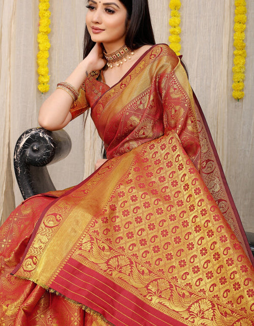 Load image into Gallery viewer, rajyogam kanjivaram silk saree surat
