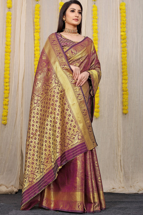 rajyogam kanjivaram silk saree surat