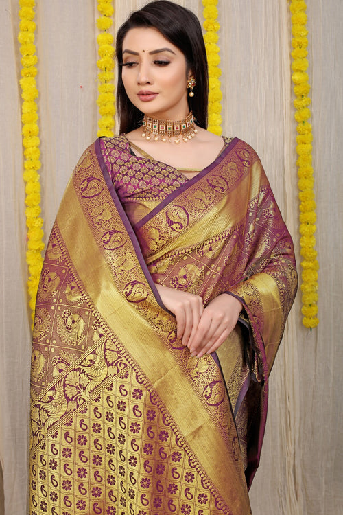 rajyogam kanjivaram silk saree surat