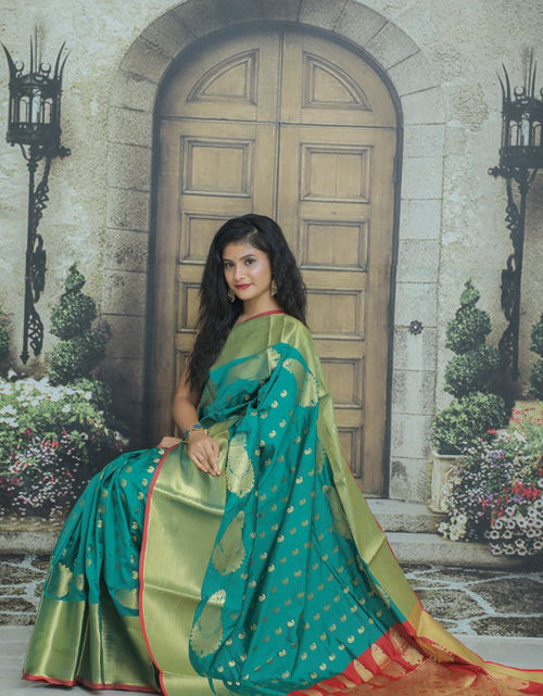 Load image into Gallery viewer, rajyogam banarasi silk saree surat
