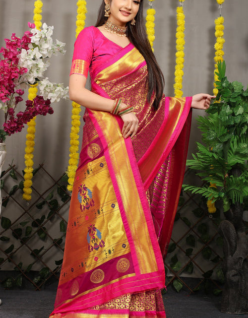 Load image into Gallery viewer, rajyogam paithani silk saree surat
