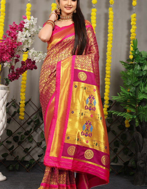 Load image into Gallery viewer, rajyogam paithani silk saree surat
