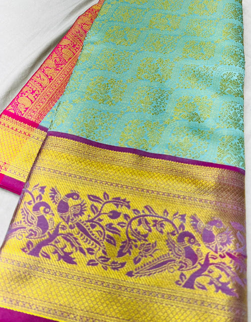 Load image into Gallery viewer, rajyogam banarasi silk saree surat
