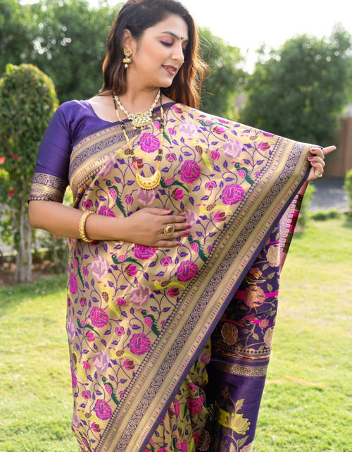 Load image into Gallery viewer, rajyogam paithani silk saree surat
