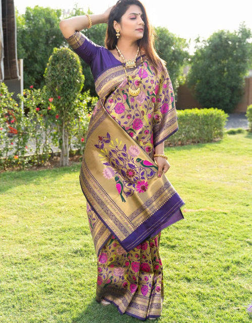 Load image into Gallery viewer, rajyogam paithani silk saree surat
