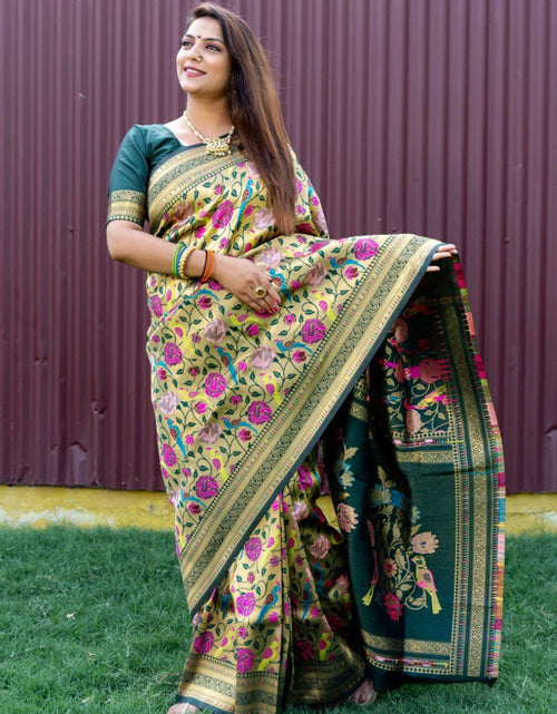 Load image into Gallery viewer, rajyogam paithani silk saree surat
