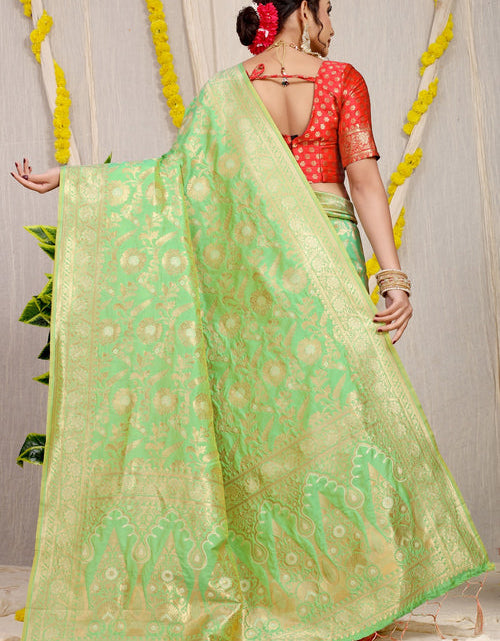 Load image into Gallery viewer, rajyogam banarasi silk saree surat
