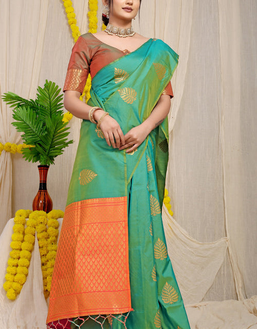 Load image into Gallery viewer, rajyogam banarasi silk saree surat
