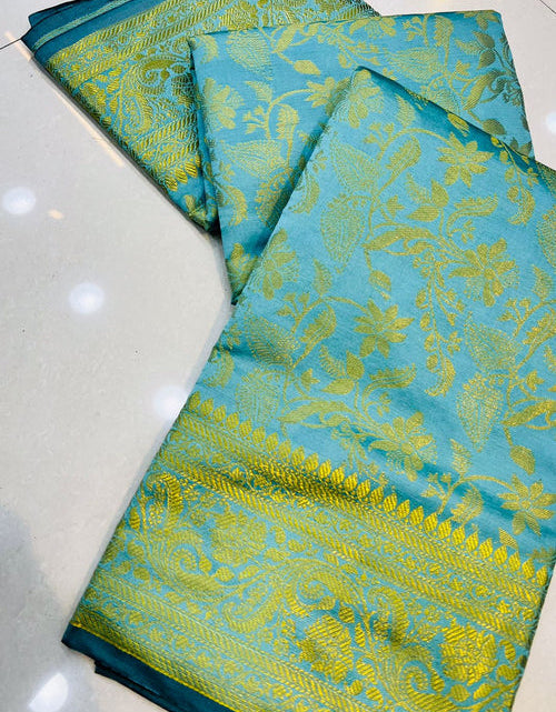 Load image into Gallery viewer, rajyogam banarasi silk saree surat
