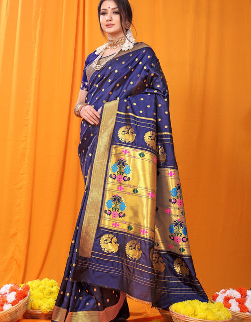 Load image into Gallery viewer, rajyogam paithani silk saree surat
