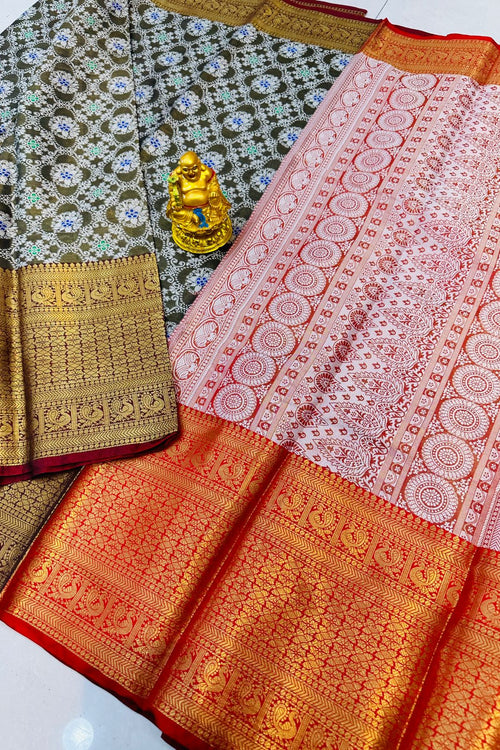 rajyogam kanjivaram silk saree surat