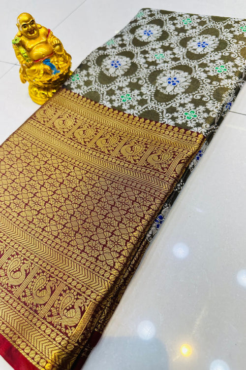 rajyogam kanjivaram silk saree surat