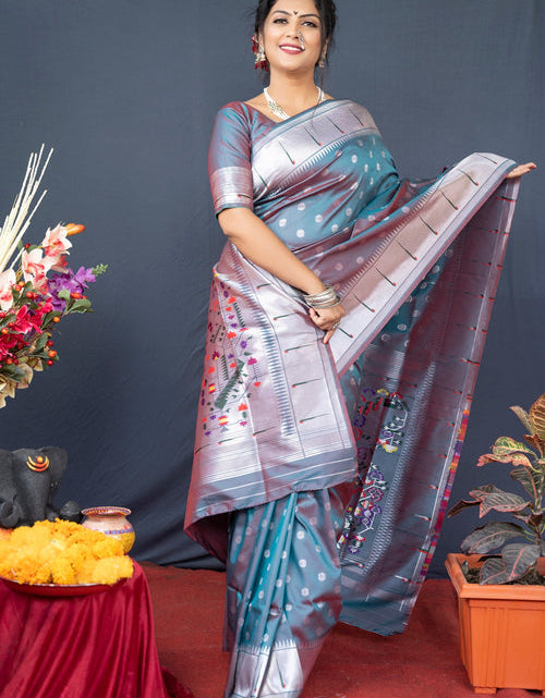 Load image into Gallery viewer, rajyogam paithani silk saree surat
