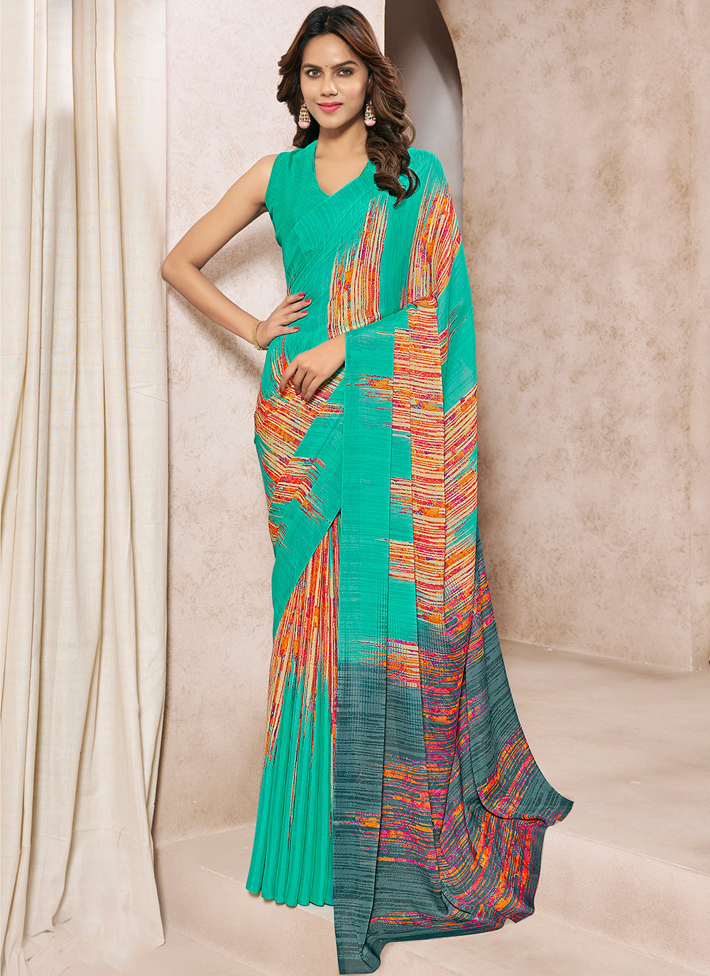 rajyogam georgette saree surat