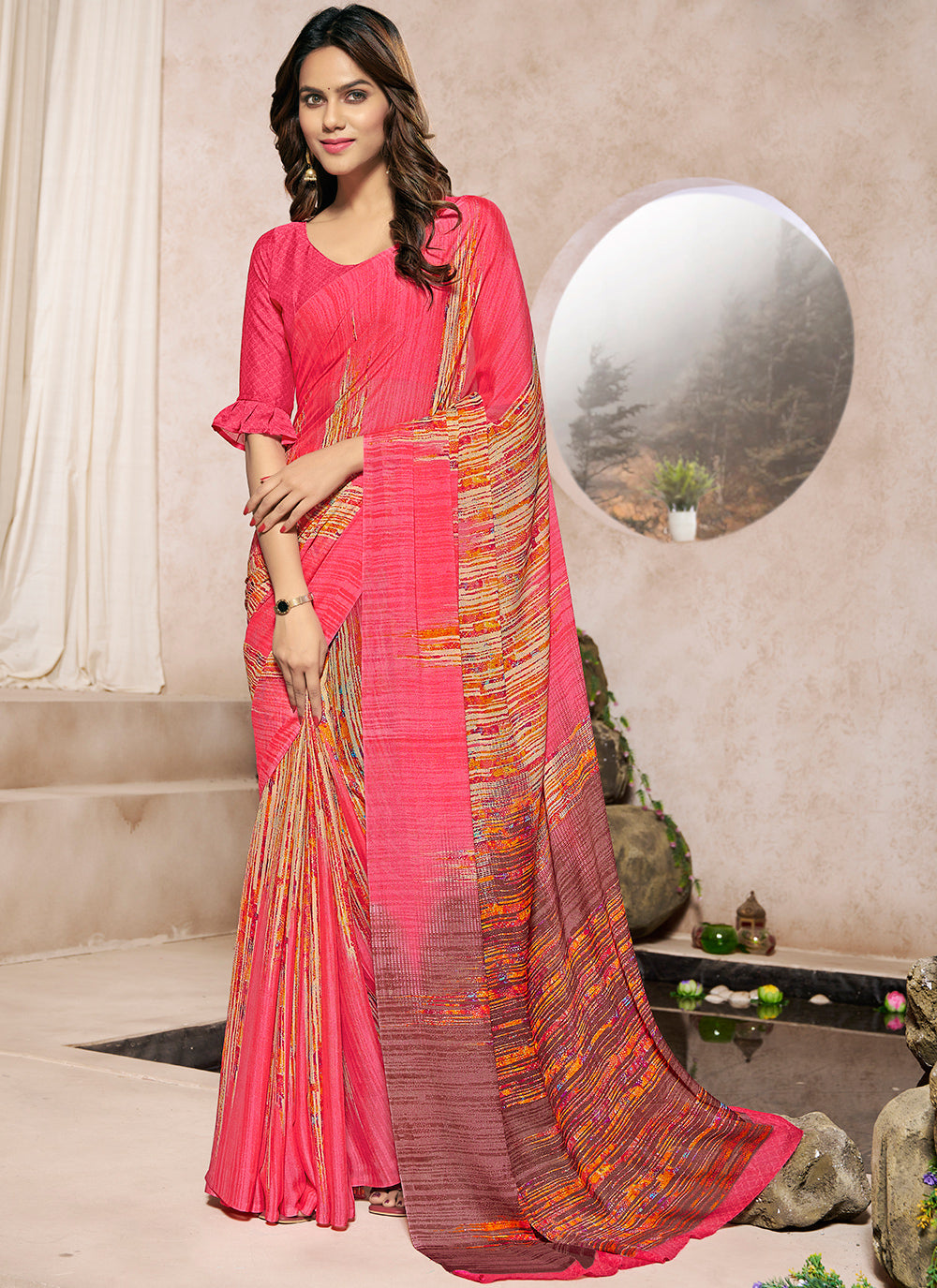 rajyogam georgette saree surat