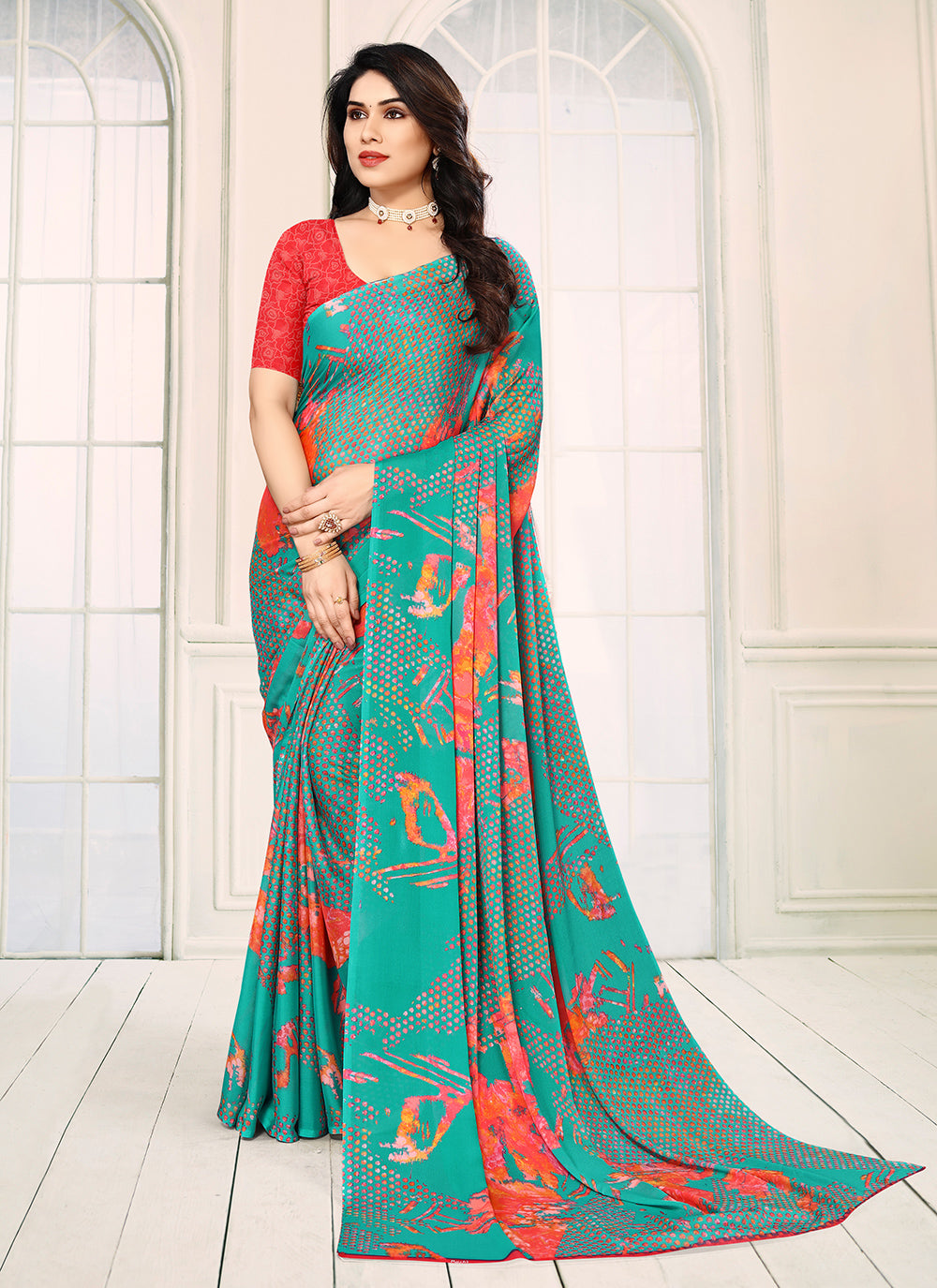 rajyogam georgette saree surat