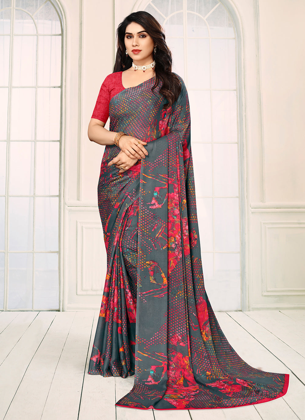 rajyogam georgette saree surat