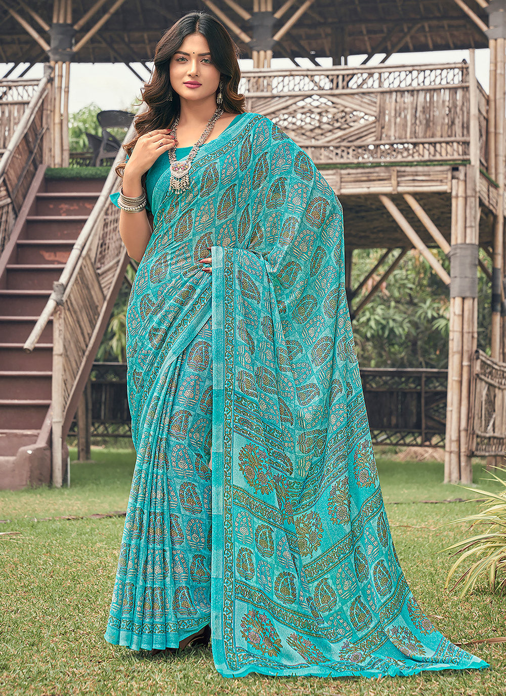 rajyogam chiffon saree surat