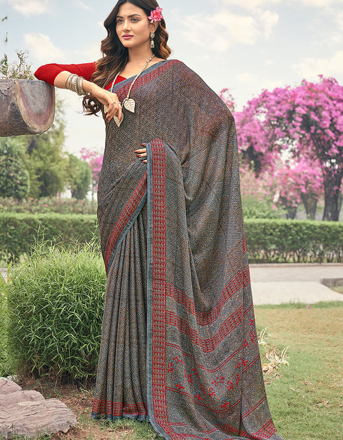 Load image into Gallery viewer, rajyogam chiffon saree surat
