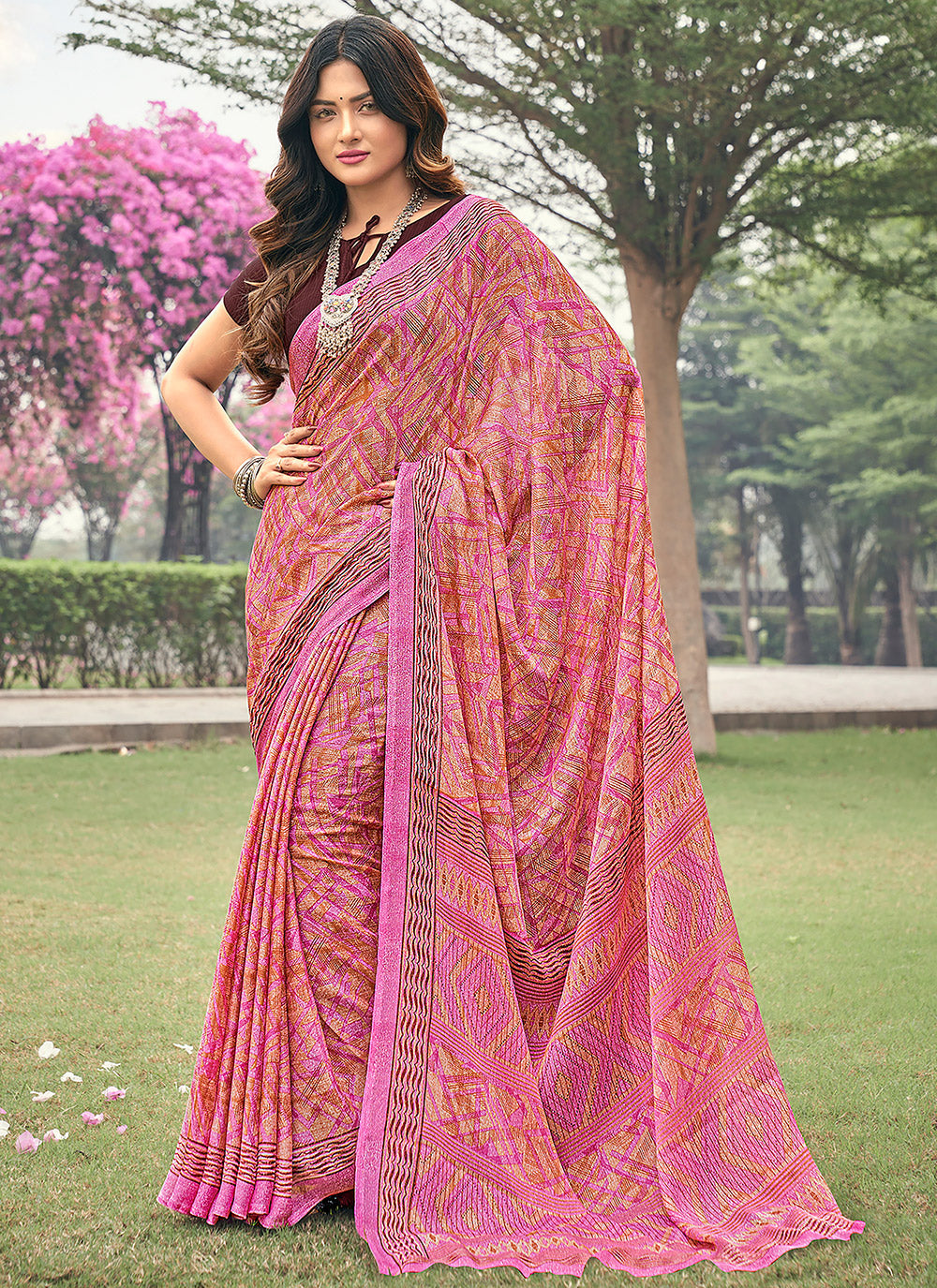 rajyogam chiffon saree surat