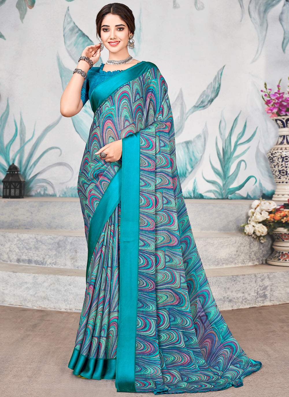 rajyogam chiffon saree surat