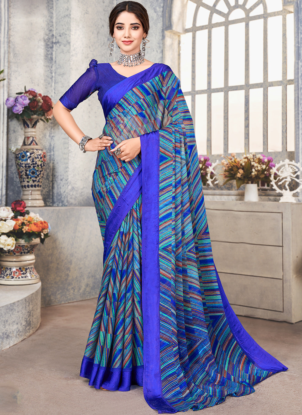 rajyogam chiffon saree surat