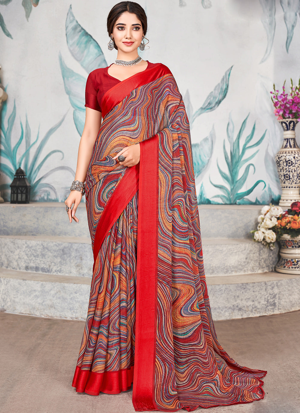 rajyogam chiffon saree surat