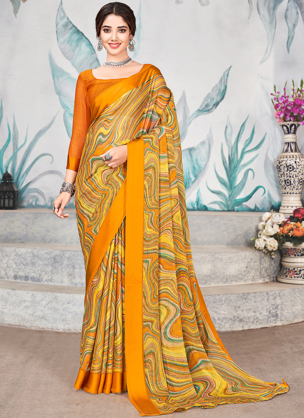 rajyogam chiffon saree surat