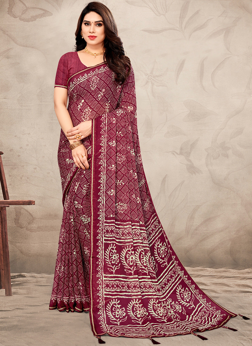 rajyogam chiffon saree surat