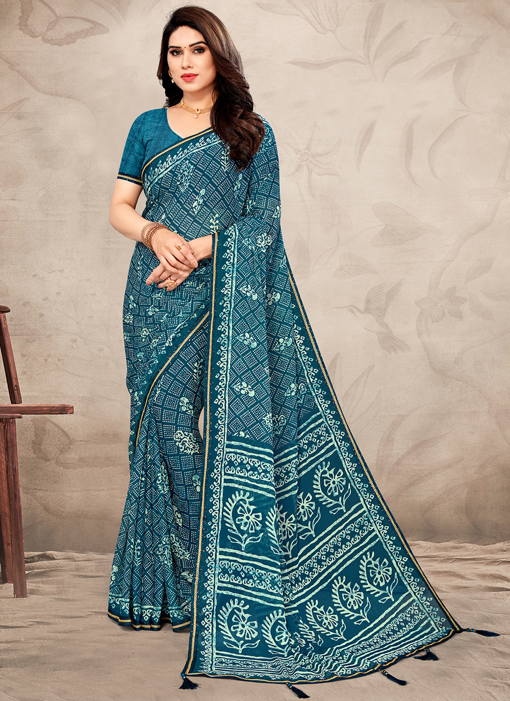 rajyogam chiffon saree surat