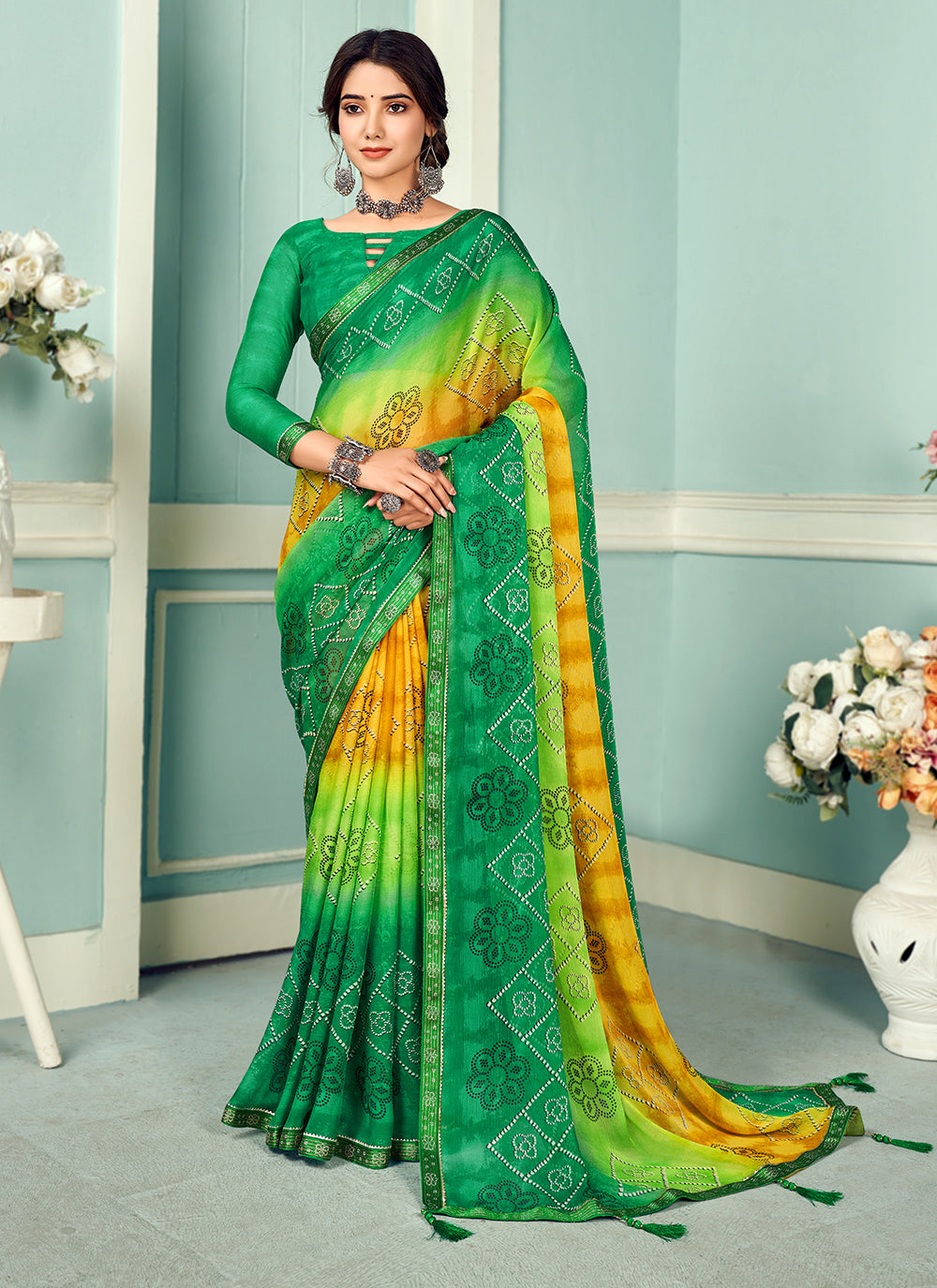 rajyogam chiffon saree surat