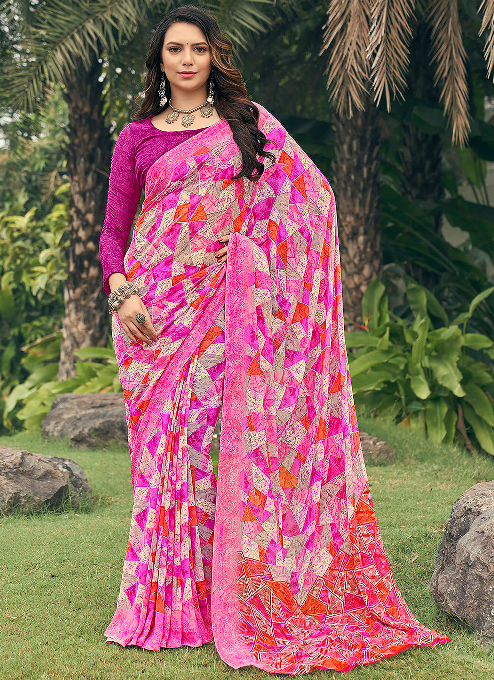 rajyogam georgette saree surat