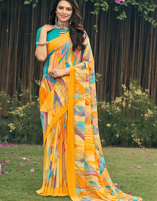 Load image into Gallery viewer, rajyogam georgette saree surat
