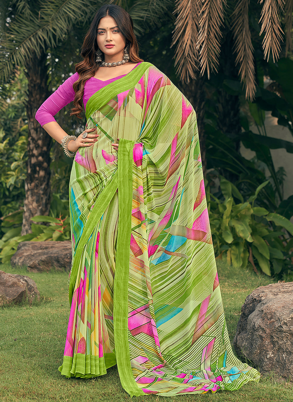 rajyogam georgette saree surat